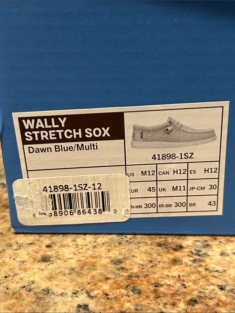 **NEW** Hey Dude Wally Stretch Sox Slip On Loafer Shoes Men’s 12 - Picture 3 of 7